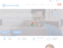 Tablet Screenshot of hosterdaddy.com